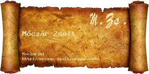 Móczár Zsolt névjegykártya